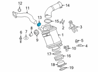 OEM BMW M850i xDrive Gran Coupe Hose Clamp Diagram - 13-71-8-664-996