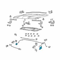 OEM 2020 Jeep Renegade Lock-Hood Diagram - 68478757AA