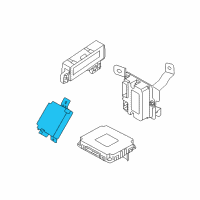 OEM 2016 Kia Soul Icm Relay Box Assembly Diagram - 91940B2010