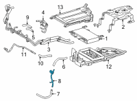 OEM Toyota Inlet Tube Diagram - 32904-62010