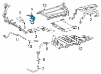 OEM 2022 Toyota Mirai Oil Tube Diagram - 32906-62030