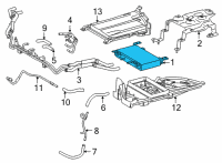 OEM 2022 Toyota Mirai Oil Cooler Diagram - 32910-62020