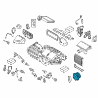 OEM 2014 BMW i8 Blower Unit Diagram - 64-11-9-305-761