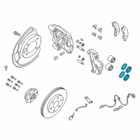 OEM 2020 Infiniti QX80 Seal Kit Disc Diagram - D1A20-ZC60A