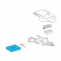 OEM 2014 Toyota Camry Module Diagram - 86710-07011