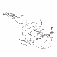 OEM Toyota Solara Vent Hose Diagram - 77404-06070