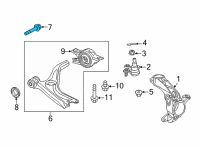 OEM 2022 Honda Civic BOLT, FLG (14X105) Diagram - 90118-T20-A00