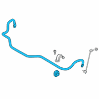 OEM 2021 BMW M340i xDrive STABILIZER FRONT WITH RUBBER Diagram - 31-30-5-A08-AB3