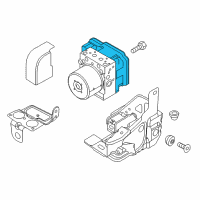 OEM 2021 Ram ProMaster City Anti-Lock Brake System Module Diagram - 68333313AA