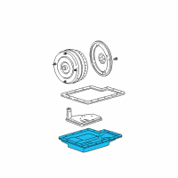 OEM 1994 Ford E-350 Econoline Transmission Pan Diagram - F81Z-7A194-BA