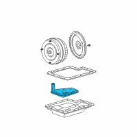 OEM 2005 Ford F-350 Super Duty Filter Diagram - 5C3Z-7A210-A