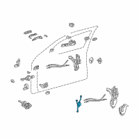 OEM Lexus LS430 Switch Assy, Combination Diagram - 84970-50010