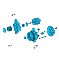 OEM 2020 Toyota Avalon Alternator Diagram - 27060-0P440