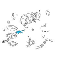 OEM Toyota Sienna Seat Heater Diagram - 87510-AE041