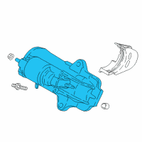 OEM 2020 Ford EcoSport Starter Diagram - GV6Z-11002-A