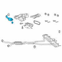 OEM Cadillac Converter Diagram - 22882837