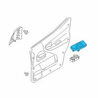 OEM 2018 Chevrolet City Express Switch Bezel Diagram - 19317272