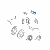 OEM Ford Seal Kit Diagram - 5C3Z-1K106-AB
