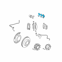 OEM Ford F-250 Super Duty Seal Kit Diagram - 5C3Z-1K106-AB