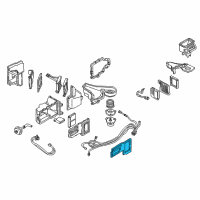 OEM 1996 Pontiac Firebird Seal, Air Distributor Case Diagram - 52464968