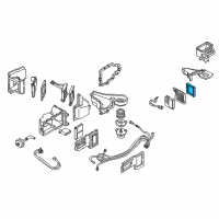 OEM Pontiac Firebird A/C System Seal Kit Diagram - 52458973