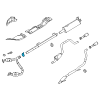 OEM 2015 Ram 1500 Clamp-Exhaust Diagram - 52122573AB