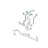 OEM 2007 Honda Civic Tube (4X7X980) Diagram - 76868-SNE-A01