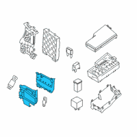 OEM Ford Transit Connect Fuse Holder Diagram - KT1Z-14526-B