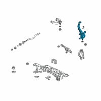 OEM 2001 Acura CL Joint, Front Ball Diagram - 51220-S84-305