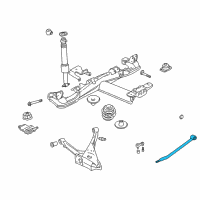 OEM Cadillac DTS Link Asm-Rear Suspension Adjust Diagram - 25954973