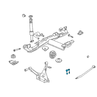 OEM Oldsmobile Aurora End Kit, Rear Suspension Adjust Link Outer Diagram - 26037360