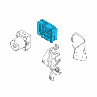 OEM 2010 Ford Escape Control Module Diagram - AM6Z-2C219-B