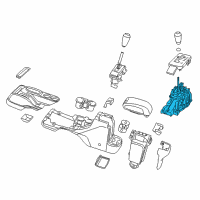 OEM Jeep Wrangler Shifter-Gearshift Diagram - 68069861AC