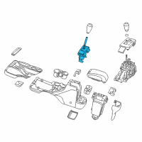 OEM 2018 Jeep Wrangler JK SHIFTER-Transfer Case Diagram - 52060062AG