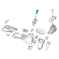 OEM 2015 Jeep Wrangler Handle Diagram - 68085307AB