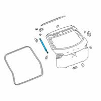 OEM Chevrolet Blazer Actuator Diagram - 84398351