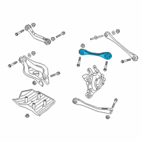 OEM Toyota GR Supra Upper Link Diagram - 48770-WAA01