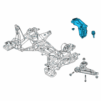 OEM 2019 Jeep Cherokee Knuckle-Front Diagram - 68302928AC