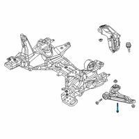 OEM 2022 Jeep Cherokee Screw Diagram - 6512546AA