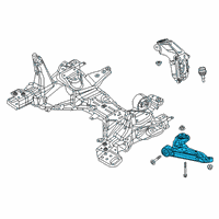 OEM Jeep Arm-Lower Control Diagram - 68285992AF