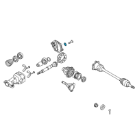 OEM Nissan 350Z Gasket-Plug Diagram - 11026-4N200