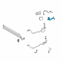 OEM BMW 535i Oil Cooling Pipe Inlet Diagram - 17-22-7-633-778