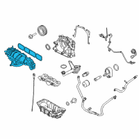 OEM Ford Fiesta Intake Manifold Diagram - BM5Z-9424-A