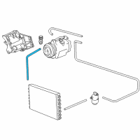 OEM BMW 750iL Pressure Hose, Compressor-Condenser Diagram - 64-53-8-369-075