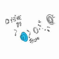 OEM 2006 Pontiac GTO Rotor Diagram - 92228519