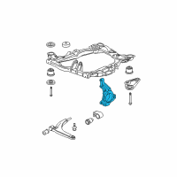 OEM 2005 Chevrolet Malibu Knuckle Diagram - 19303853