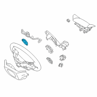 OEM Hyundai Santa Fe Sport Damper Assembly Diagram - 56170-2W000