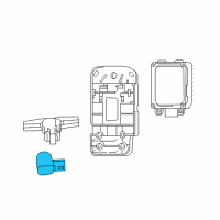 OEM 2018 Nissan Maxima Sensor Assy-Distance Diagram - 28438-4RA0C