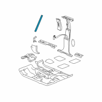 OEM Jeep Commander Molding-Windshield Diagram - 55396583AE