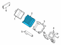 OEM 2021 Ford E-350 Super Duty Fuse Holder Diagram - LC2Z-14A068-A